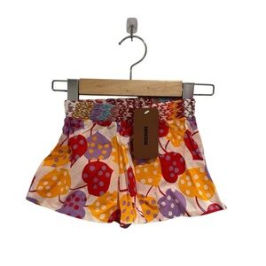 MISSONI Multicolor Lightweight Skort - size 2 - NWT